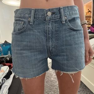 Levi denim shorts